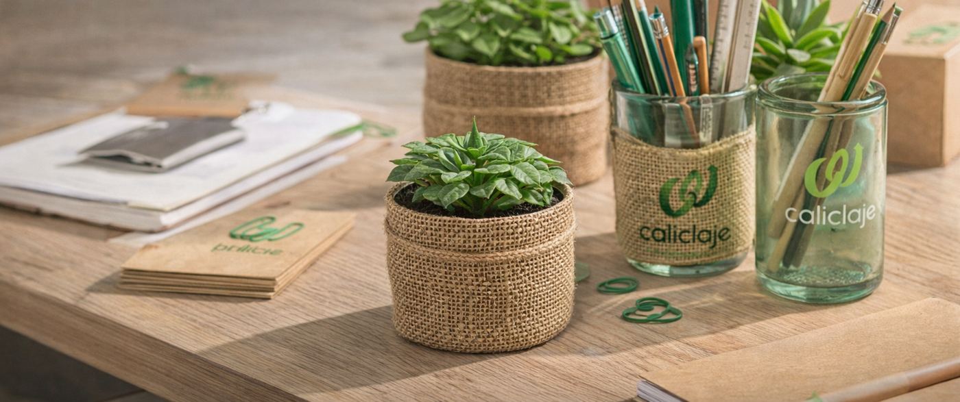 Productos eco-amigables corporativos de Caliclaje